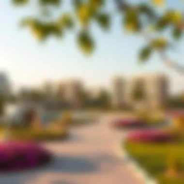 Community Park in Damac Hills 2 Community park in Damac Hills 2 highlighting recreational spaces for residents