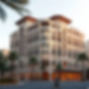 Elegant architectural design of a building in Park Vista