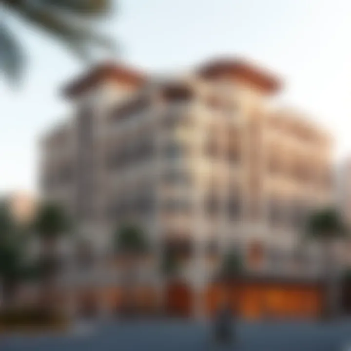 Elegant architectural design of a building in Park Vista