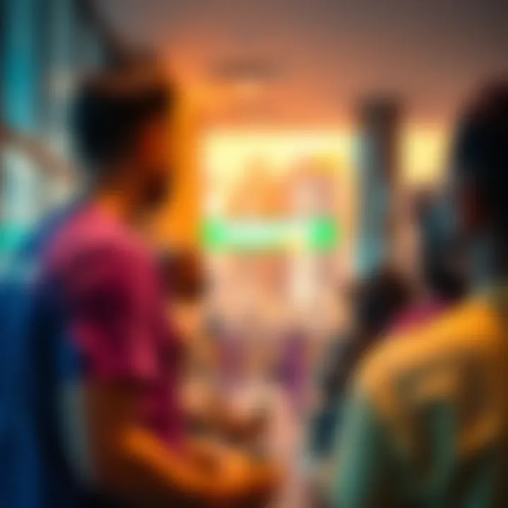 Community wellness event hosted at the facility