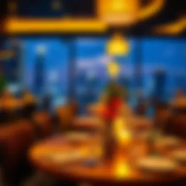 Fine Dining Experience A beautifully arranged table setting that reflects the restaurant's commitment to fine dining.