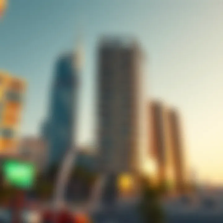 An innovative sustainable building design reflecting eco-friendly practices