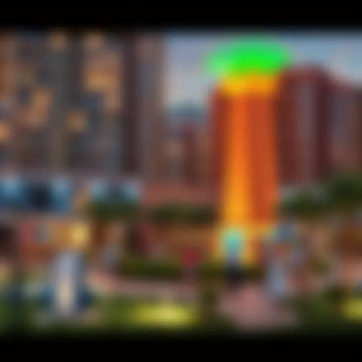 Vibrant community atmosphere with recreational areas and waterfront activities
