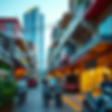 Vibrant community life reflecting the culture of Jumeirah Triangle Village