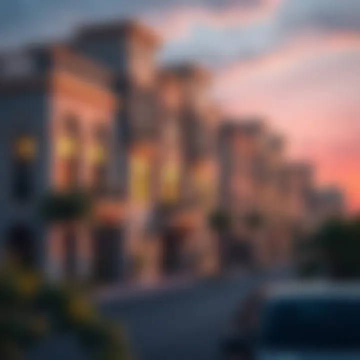 Elegant residential properties showcasing local real estate trends