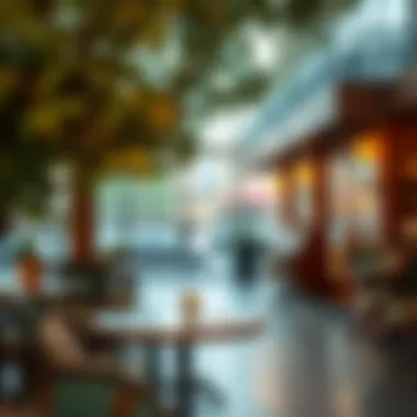 A cozy corner of Lime Tree Cafe showcasing its inviting ambiance