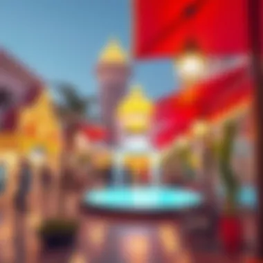 Vibrant community amenities in Madina Silicon Oasis