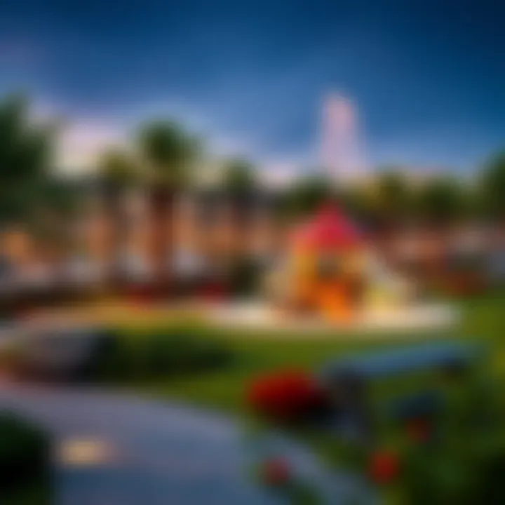 Community park in Al Khail Gate for family activities