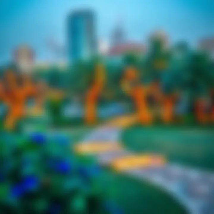 Explore Scenic Walking Trails Scenic walking trails weaving through the park