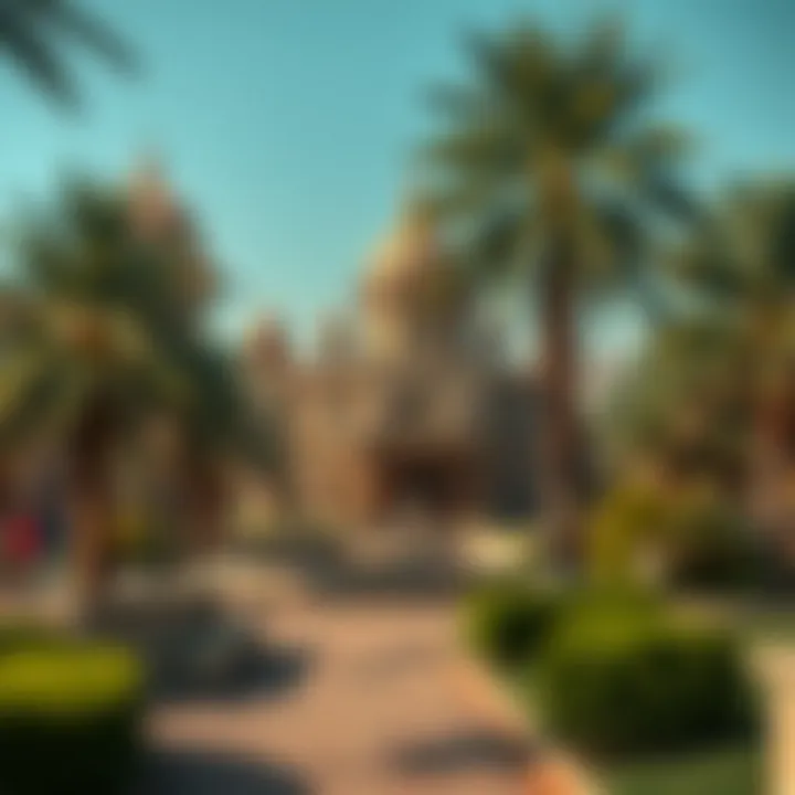 Historical landmarks within Musrif Park