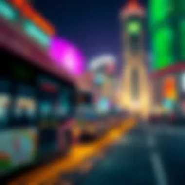 Bus route map from International City to Silicon Oasis