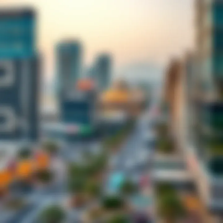 Commercial Zones in Dubai Investment Park Business opportunities and commercial zones in Dubai Investment Park reflecting economic potential.