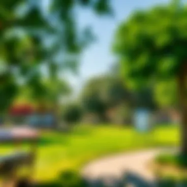 Green Spaces in Furjan Lush green spaces within the Furjan community offering recreational areas