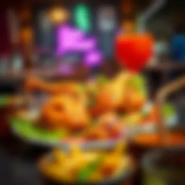 A plate of vibrant Piri Piri chicken served with colorful sides