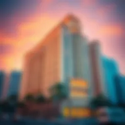 Rashid Building facade showcasing architectural elegance