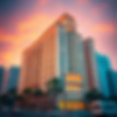 Rashid Building facade showcasing architectural elegance