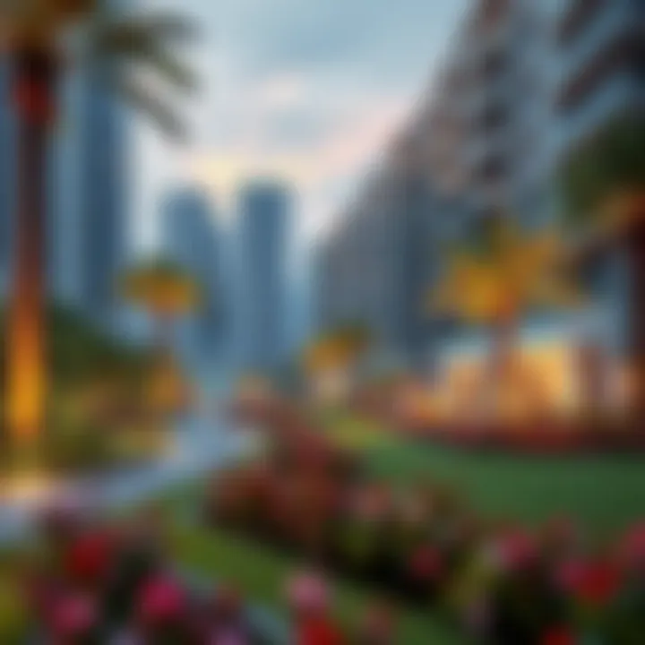 Exquisite Landscaping at Riviera Residence Lush landscaping surrounding the residence