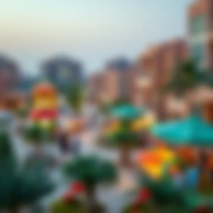 Vibrant community life and recreational areas