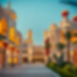 A stunning view of the Salt Khawaneej Walk showcasing its unique architectural design