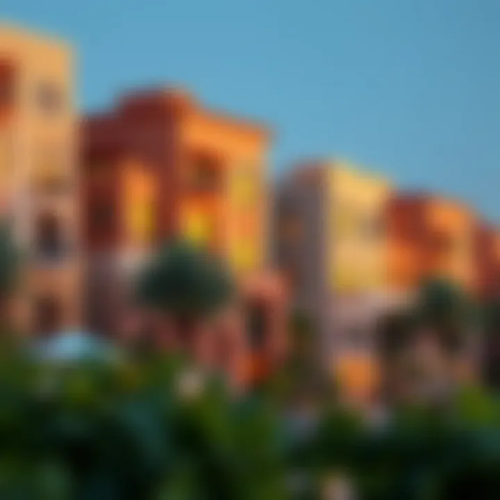 Residential buildings in Silicon Oasis