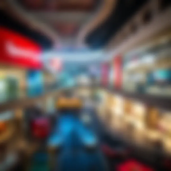 Inside Sport City Mall: A Blend of Shopping and Sports Interior view highlighting the vibrant shopping environment and sports facilities