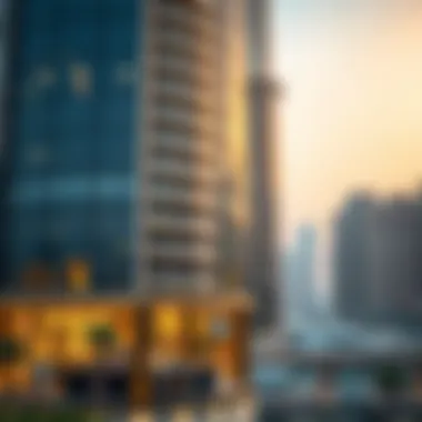 Unique Design Elements of Tiger Tower Marina Close-up of the unique design elements of Tiger Tower Marina