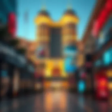 Oasis Mall Highlights An inviting view of Oasis Mall highlighting its architectural features and shopping options.