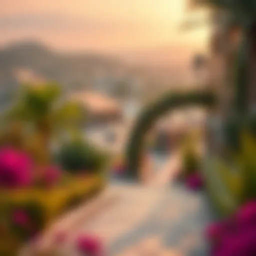 Lush Landscaping of Um Al Sheif Scenic view of lush landscaping in Um Al Sheif