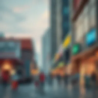 Local Community Engagement and Trade Centers A community engaging with local trade center initiatives