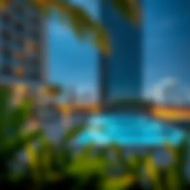 Community amenities highlighting lifestyle offerings such as pools and fitness areas