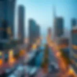 Panoramic view of Vida Dubai Marina