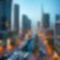 Panoramic view of Vida Dubai Marina