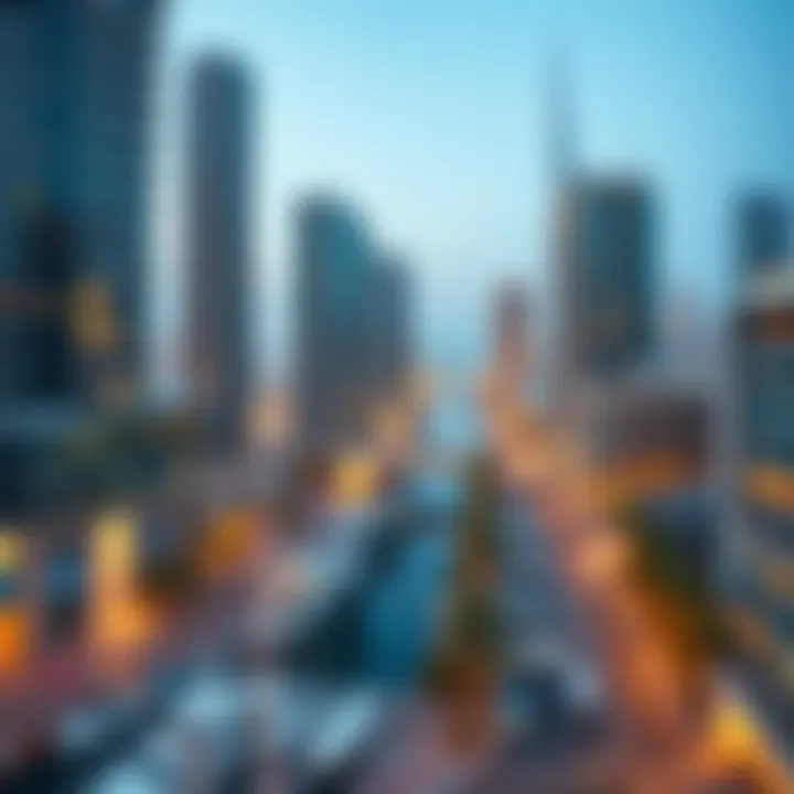 Stunning Panoramic View of Vida Dubai Marina & Yacht Club Panoramic view of Vida Dubai Marina