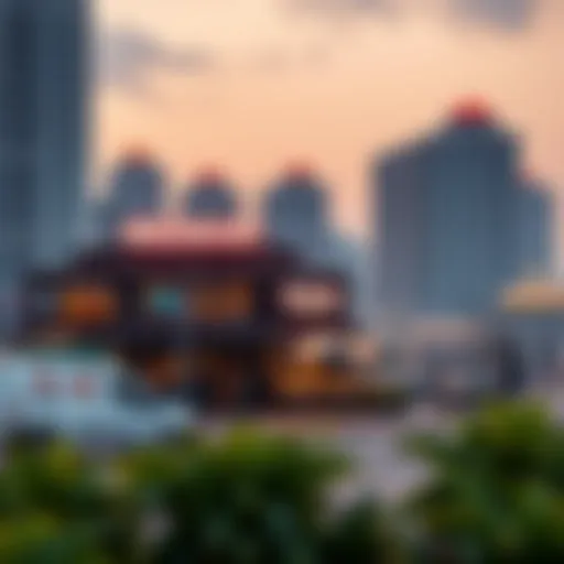 Aesthetic view of Wagamama's beachfront location in JBR