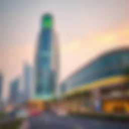 Stunning architectural view of Wasl Crystal showcasing modern design