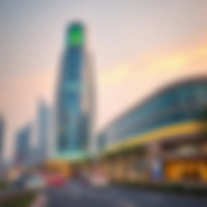 Stunning architectural view of Wasl Crystal showcasing modern design