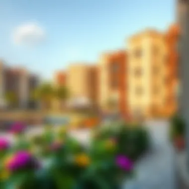 Vibrant community amenities in Wasl Oasis 2