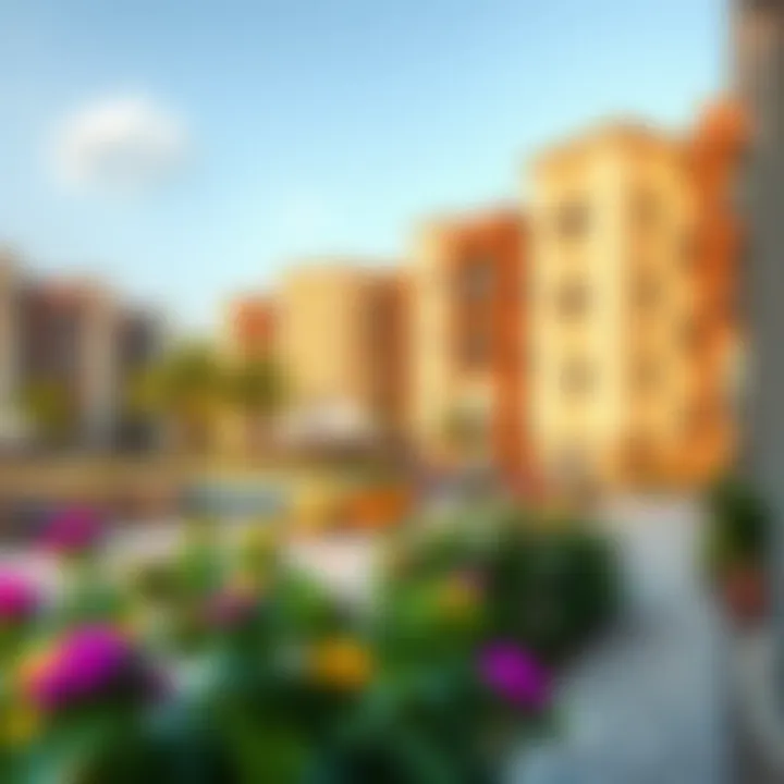 Vibrant community amenities in Wasl Oasis 2