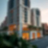 Elegant Architecture of Windsor Manor The stunning façade of Windsor Manor showcasing modern architecture