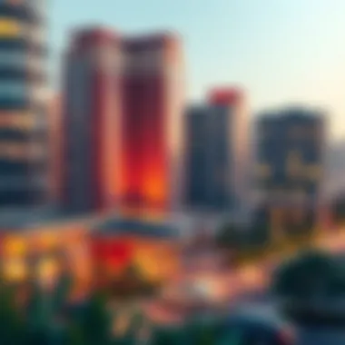 Windsor Manor in the Heart of Business Bay A panoramic view of Windsor Manor and its vibrant neighborhood