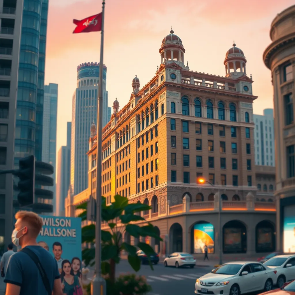 Exploring the Wilson Building in Al Jafiliya